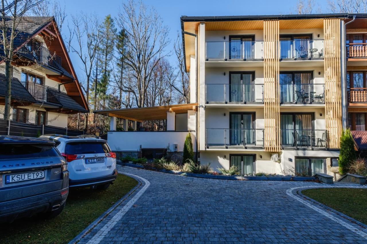 Rezydencja Ornak 5 - Stylowe Apartamenty Z Balkonami I Jacuzzi, 5 Min Pieszo Do Krupowek, Izby Podhalanskie Zakopane Dış mekan fotoğraf